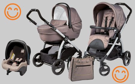 Poussette trio