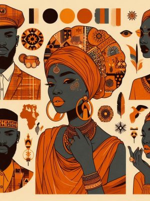 mode homme & femmes avec du orange 300_200 px afrique